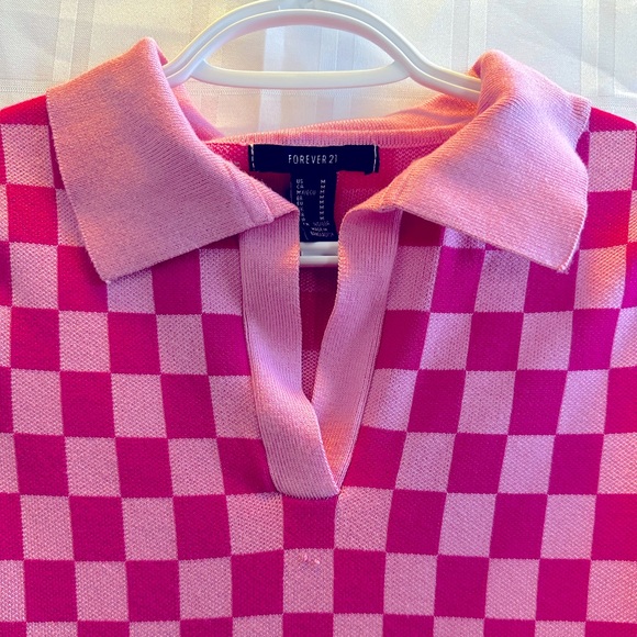 Collar Mini Sweater Dress - Picture 5 of 5